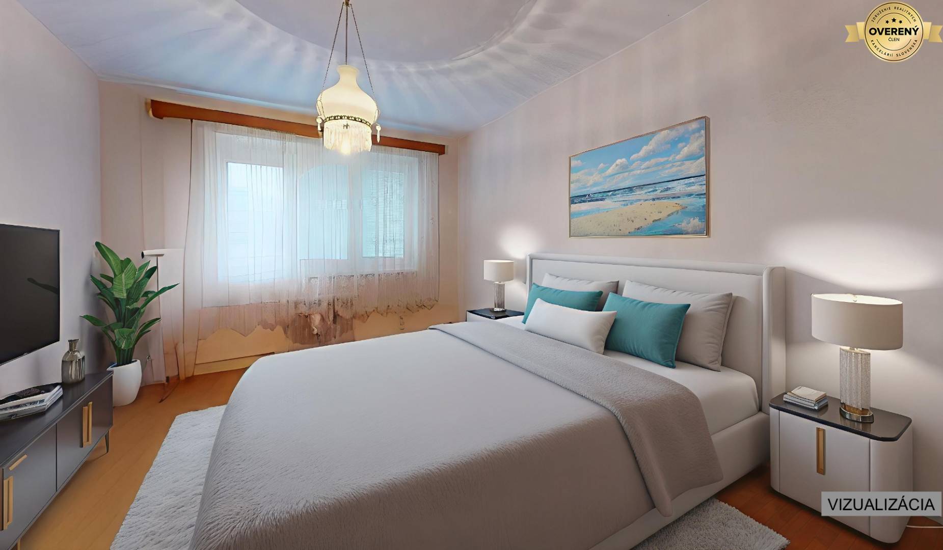 spálňa vizual